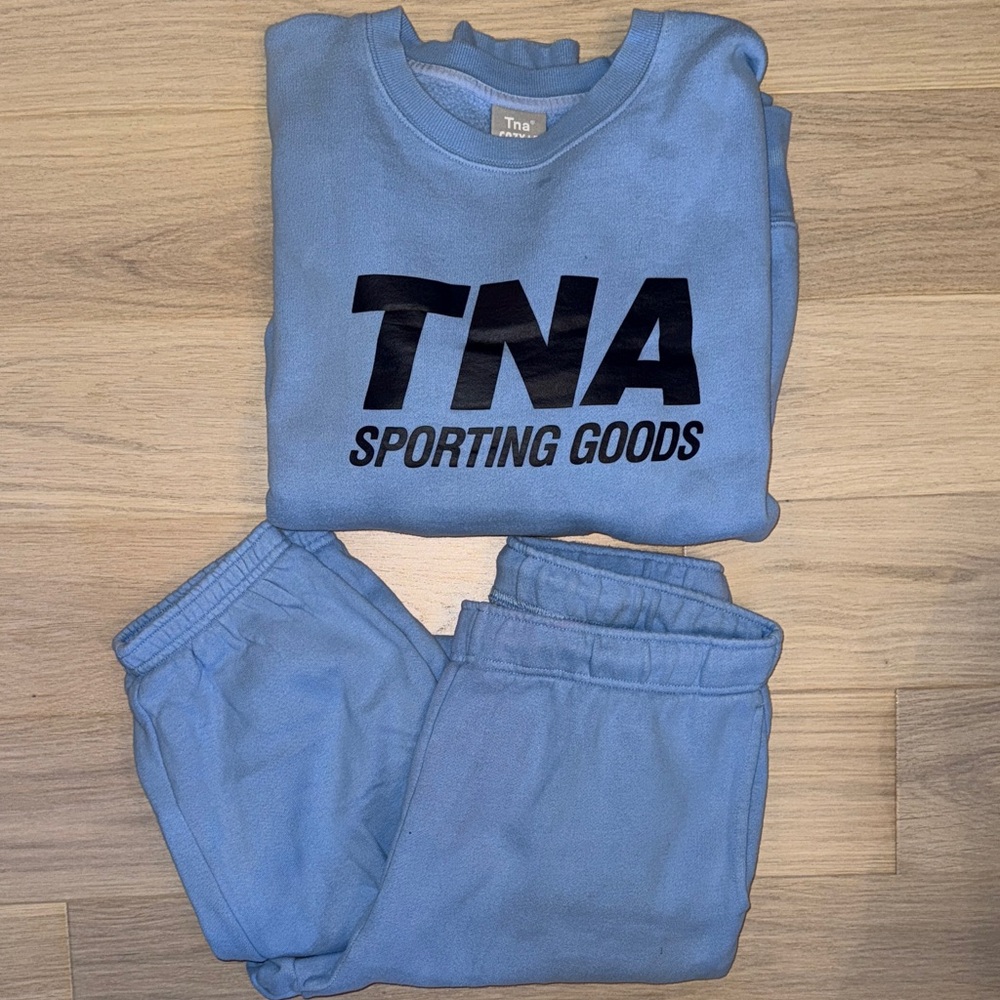 TNA Light Blue Loungewear Set